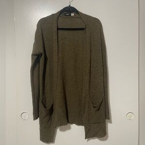 BDG Urban Outfitters olive green cardigan